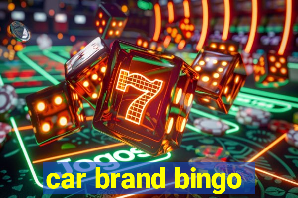 car brand bingo